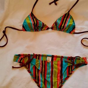 Vintage Rusty two piece swim suit